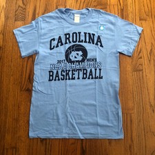 North Carolina Tar Heels UNC NCAA 2017 Men’s Basketball Championship T-Shirt S