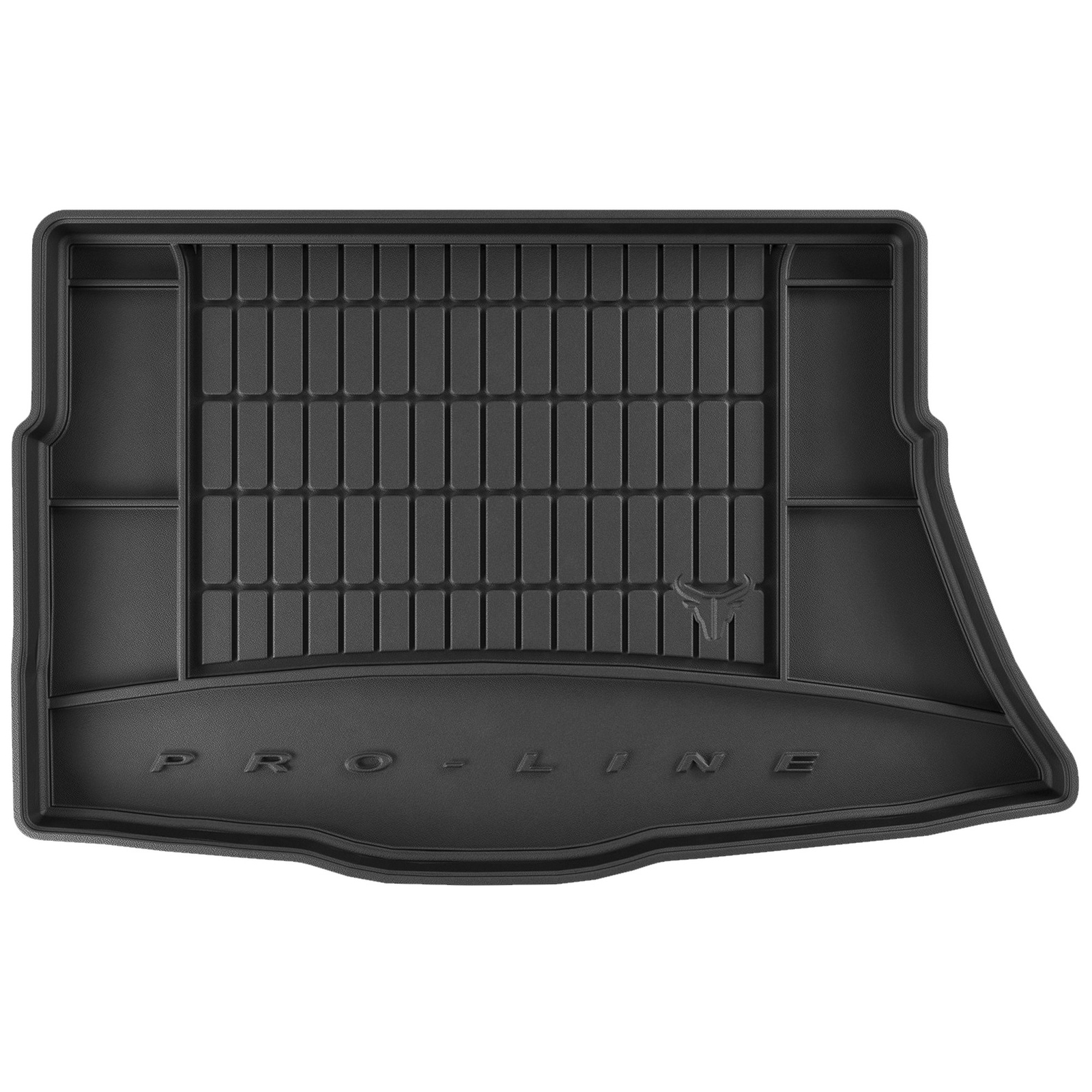 Tapis de coffre haut de gamme Frogum Pro-Line en élastomère noir