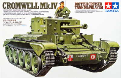TAMIYA 35221 1:35 Cromwell Mk.IV British Cruiser Tank Mk.VIII, A27M Model Kit