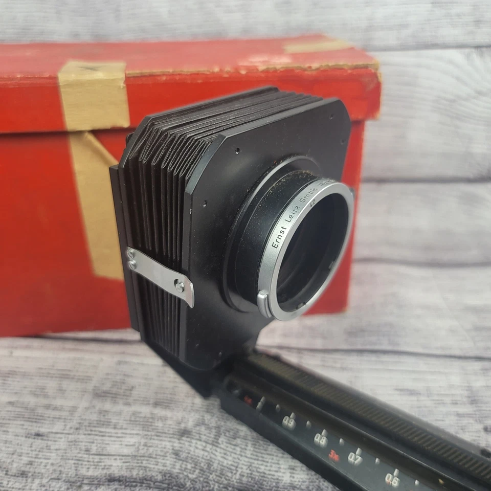 Leica Leitz Wetzlar Visoflex Macro Follows Unidade 13,5cm com Caixa 32mm Parafuso de Montagem - Imagem 2 de 4