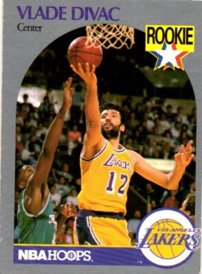 1990 Hoops Team Night Los Angeles Lakers #NNO Vlade Divac