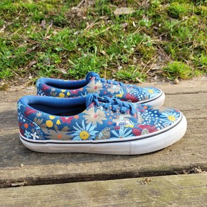 vans shoes floral pattern
