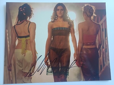 MEG BELLAMY - Genuine in person hand signed 8x10 (THE CROWN)