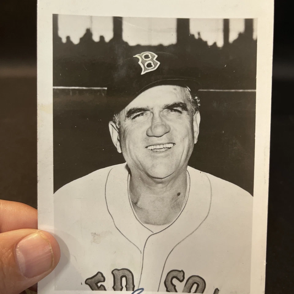 Steve O'Neill signed VTG autograph RPPC JSA Red Sox MGR (d.1962!) (2x WS 1920+) - Image 3 of 4