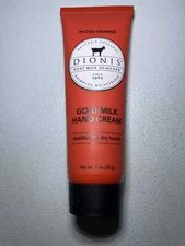 Dionis Goat Milk Hand Cream Blood Orange For Dry Hands 1 oz Travel Size