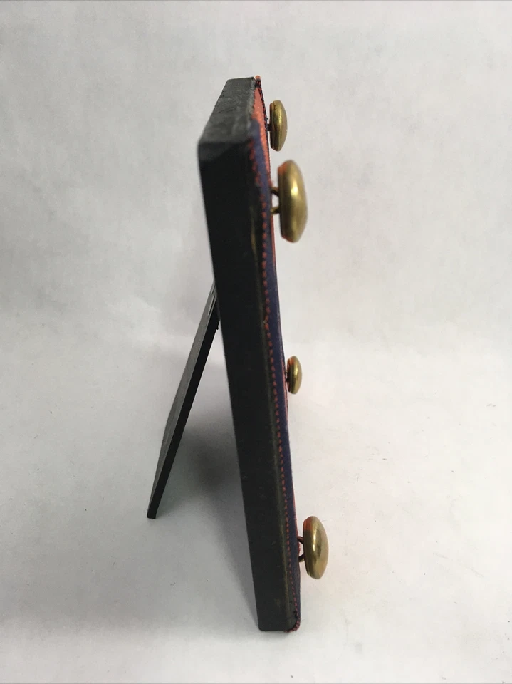 Juego de 2 marcos de cinta rojos y azules Two's Company de 3" x 3" Foto 4 de 4