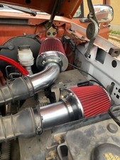 Air Intake Filter Kit For 1988-1995 Ford F150 F-150 5.0l 5.8l V8 No Maf Red
