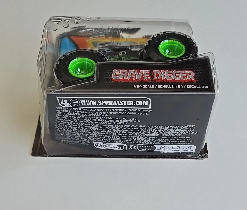 Excavadora de tumbas Monster Jam serie 33 Foto 2 de 4