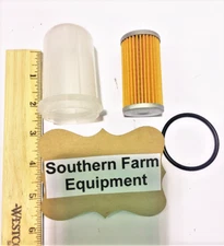 YANMAR FUEL FILTER KIT,3 PIECE  YM135,155,165,1500,1510,1601,1610,1700,2000,MORE