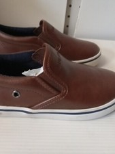 Nautica toddlers Slip-On Casual Shoe dark brown Akeley toddler size 10 00p