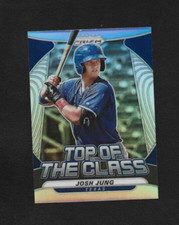2020 Panini Prizm Josh Jung Top of the Class Silver Prizm Insert TOC-8 - Rangers