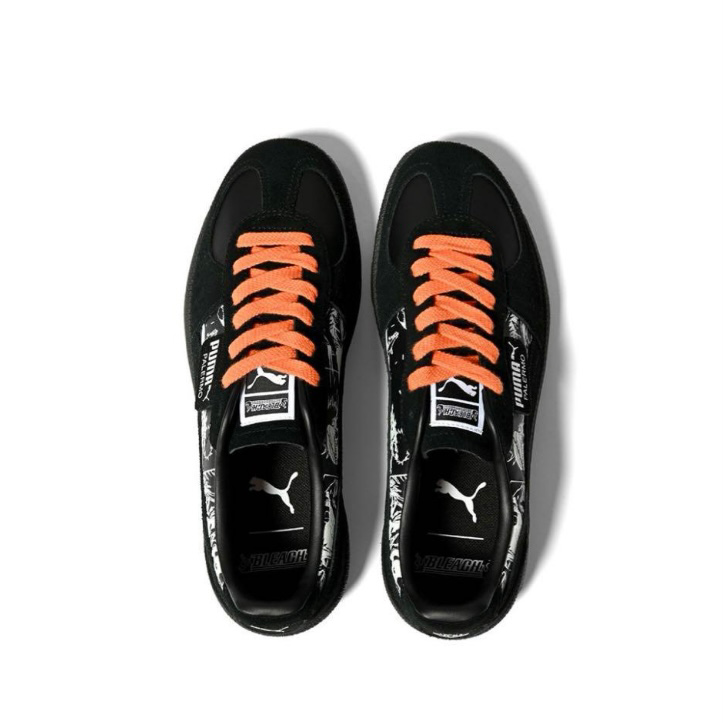 PUMA Palermo Bleach collaboration sneakers black and white 1980s