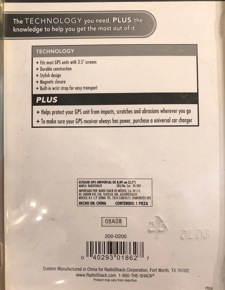 RadioShack Universal 3.5” GPS Carrying Case 20-200 - Image 3 of 3