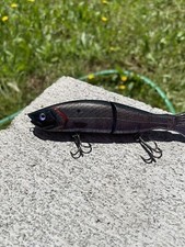 Custom Glide Bait S Waver 168 Style Copper Purple Ghost