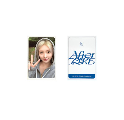 kpop ive gaeul official naver live photocard