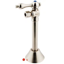 Kingston Brass Vintage 1/2" Sweat, 3/8" OD Compression Angle Shut-Off Valve with