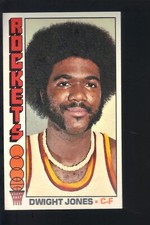 1976-77 TOPPS BASKETBALL JUMBO CARD DWIGHT JONES #33 NM-MT ROCKETS