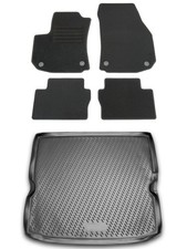 Fußmatten Kofferraumwanne für Opel Zafira B 2005-2011 im Set Automatten Auslage