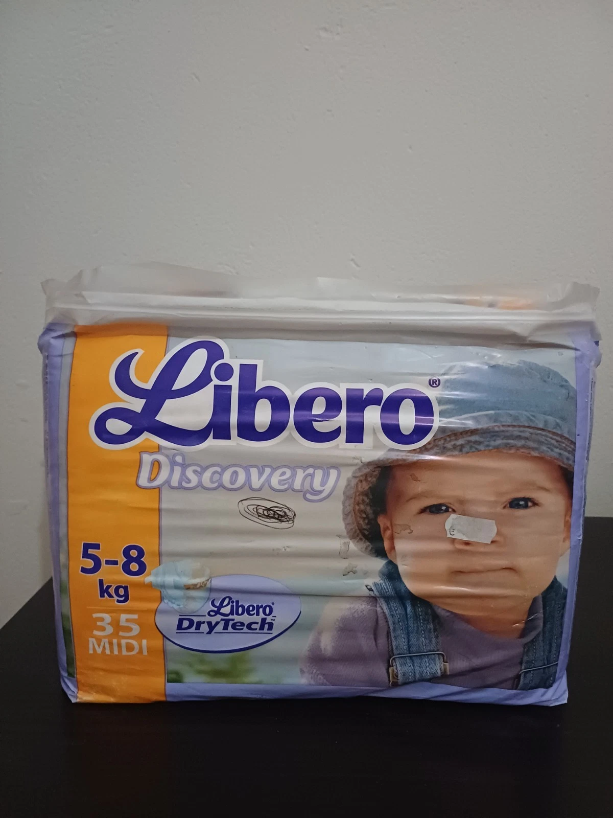 Vintage Libero Discovery 35 midi size Diapers 5-8kg (11-18lbs)