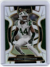 2025 Panini Select #77 Jamien Sherwood Silver Prizm