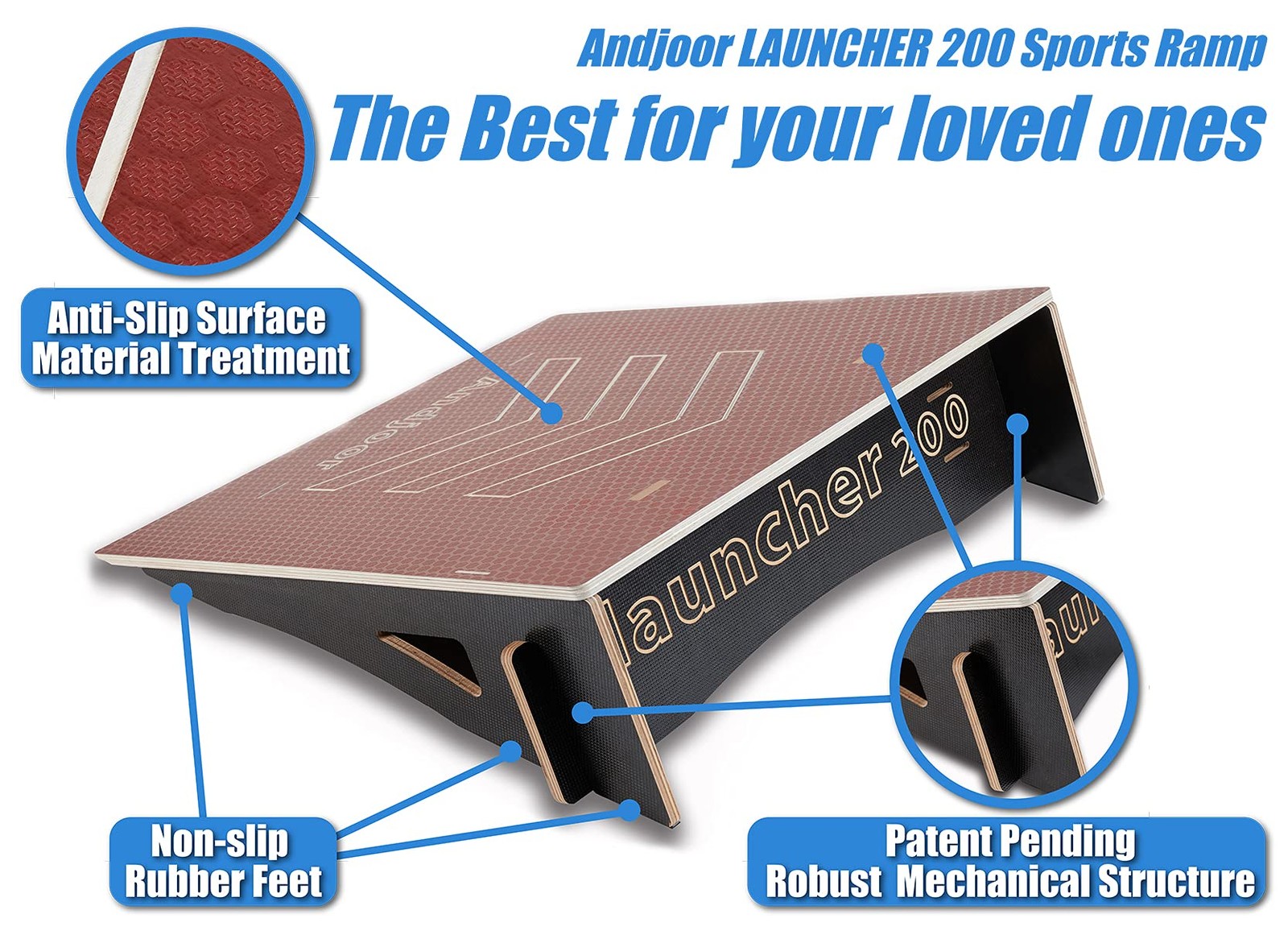 Kids Skateboard, BMX, Scooter, RC Car & Dirt Bike Ramp with Jumps