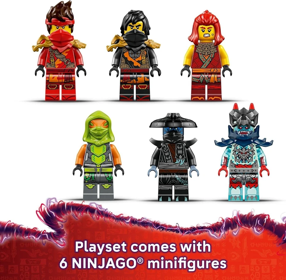 LEGO Ninjago 71844 Ninja Vehículo de Combate 561 piezas Juguete Kit de Construcción Foto 2 de 4