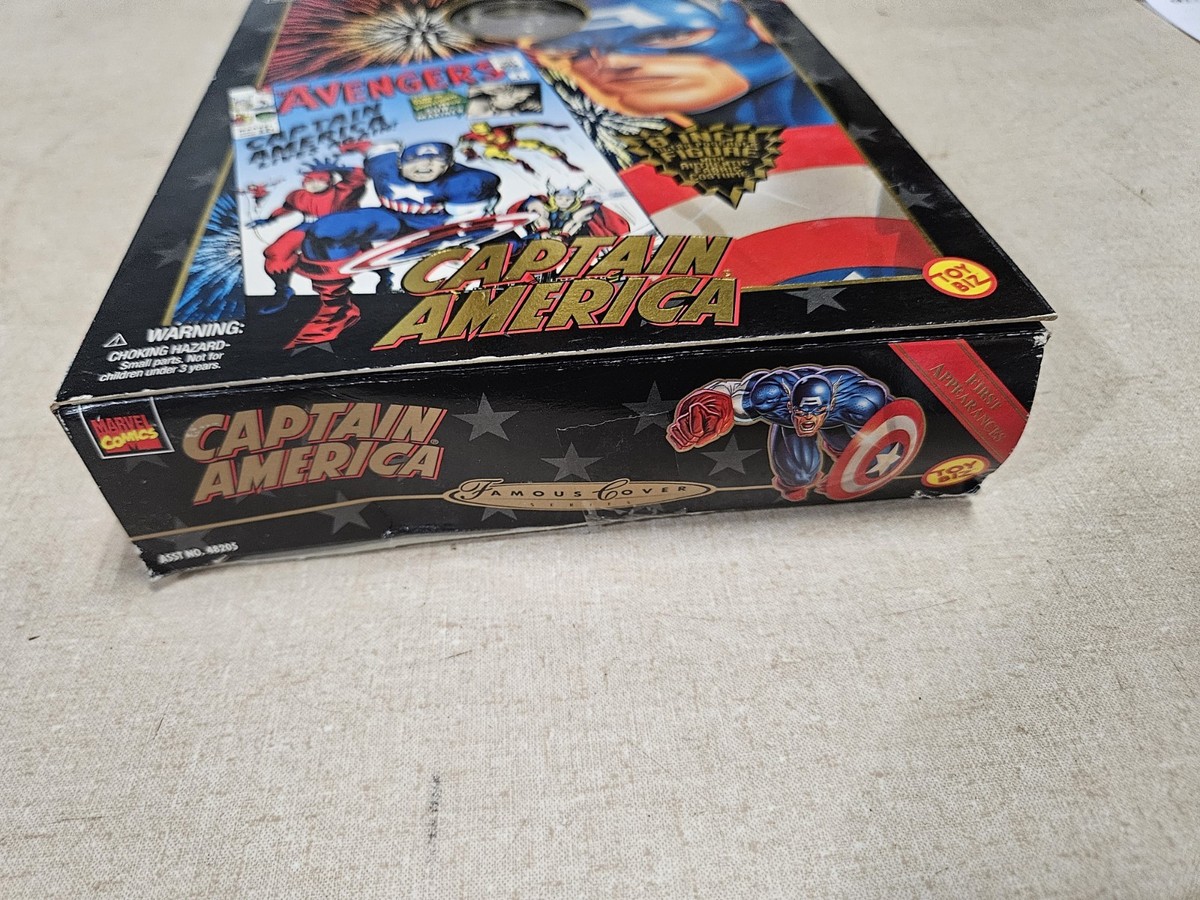 1998 Toy Biz Marvel Comics Famous Cover Series Captain America 8