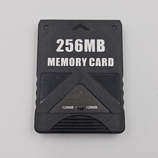 Unbranded PS2 Memory Card 256MB For Sony Playstation 2 Tested  Working