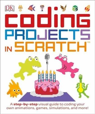 Coding Projects in Scratch: A Step-by-Step - Paperback, by Woodcock Jon - Good