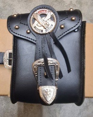 Held Motorrad Leder-Satteltasche / Werkzeugtasche