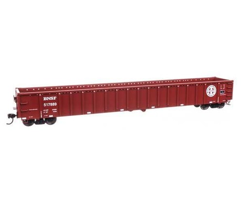 Walthers Mainline ~ Escala HO ~ 68' Góndola Railgon ~ BNSF #517972 ~ 910-6464 | Zustand: New