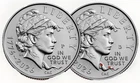 2026-P-D Dime 2 Coins Brilliant Uncirculated “250th Emerging Liberty" USMINT