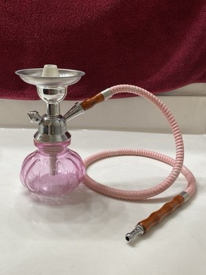 Authentic ZAHRAH Premium Mini Pumpkin Hookah Base & Stem (Incomplete)