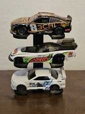 3D Printed 3 Tier Diecast 1/64 Car Holder Stands. Perfect For NASCAR Diecasts 