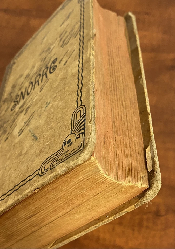 Saga Of The Norse Kings by Snorre Sturluson. 1900.Norwegian. Very Good+ RARE. - Image 3 of 4