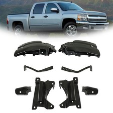 Front Bumper Brace Bracket For 2007-13 Chevy Silverado 1500 Gm1066180 Gm1067180