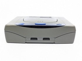 SEGA Saturn HST-3210 Gray Console Complete Set Tested Japan NTSC-J