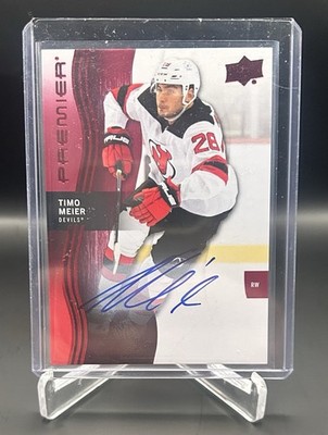 Timo Meier 2023-24 Upper Deck UD Premier Auto #33