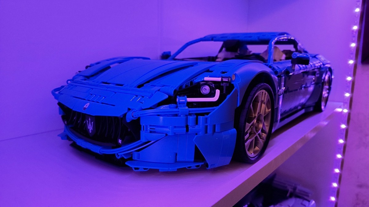 Maserati GranTurismo 11010 Blue 1:8 Technic Building Set 5480 PCS