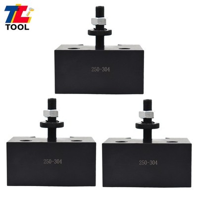 3 × QUICK CHANGE BORING BAR TOOL POST Holder CXA #4 250-304 For Lathe