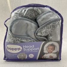 Boppy Head Support for infant and toddler Grey Pattern
