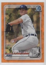 2020 Bowman Chrome Sapphire Edition Orange 66/75 Franklin Perez #BCP-63 02lv