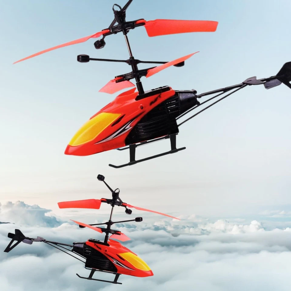 Helicopter with Radio Remote Control and Hand Sensor Charging Helicopter 2 in 1 - Image 2 of 4