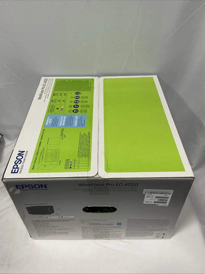 Epson Workforce Pro EC-4020 Color All-in-One Printer (C11CF74203) - Image 4 of 4