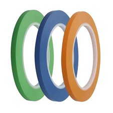 3 Rolls Fine Line Tape High-Temp Vinyl Fineline Masking Tape Painters Tape 3-...