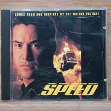 Speed Soundtrack CD 1994 Keanu Reeves Billy Idol Kiss Gary Numan Rock Fox