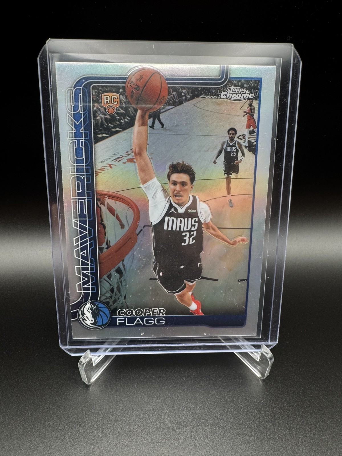 Topps Chrome Update 2026 Cooper Flagg Dallas Mavericks Refractor #151 (RC)