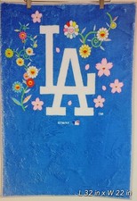 Tapis en touffe LA DODGERS LOVE personnalisé super doux / peluche zone moelleuse