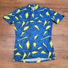 SMS Santini Womens? Large Cycling Jersey 19" P2P Bike Pockets Vintage Italy L