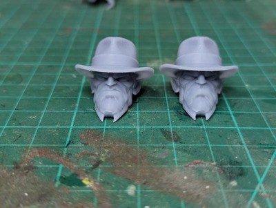 Invincible Damien Darkblood Custom Heads For Action Figures Marvel Legends Size